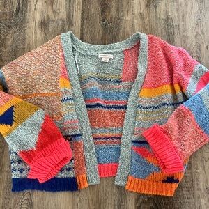 Boutique neon cardigan